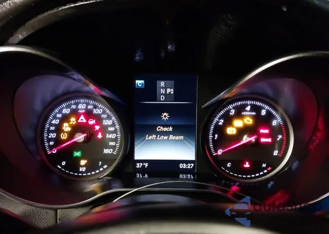 2019 Mercedes-Benz Glc 300 Coupe 4Matic из США, поврежденный, VIN WDC0J4KB3KF569535